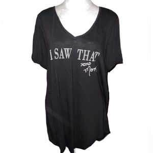 Maurices size XL black t-shirt